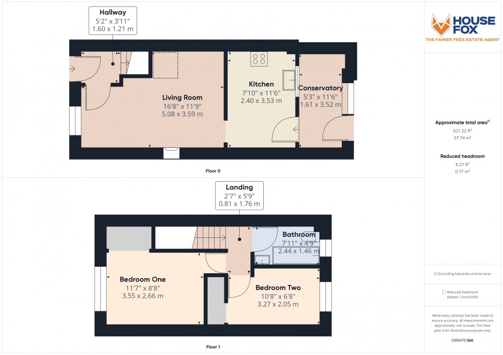 Floorplan for Buckland Close, Burnham-on-Sea, Somerset