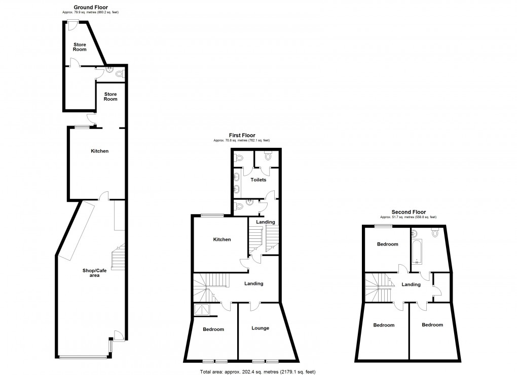 Floorplan for West Street, Weston-Super-Mare, Somerset