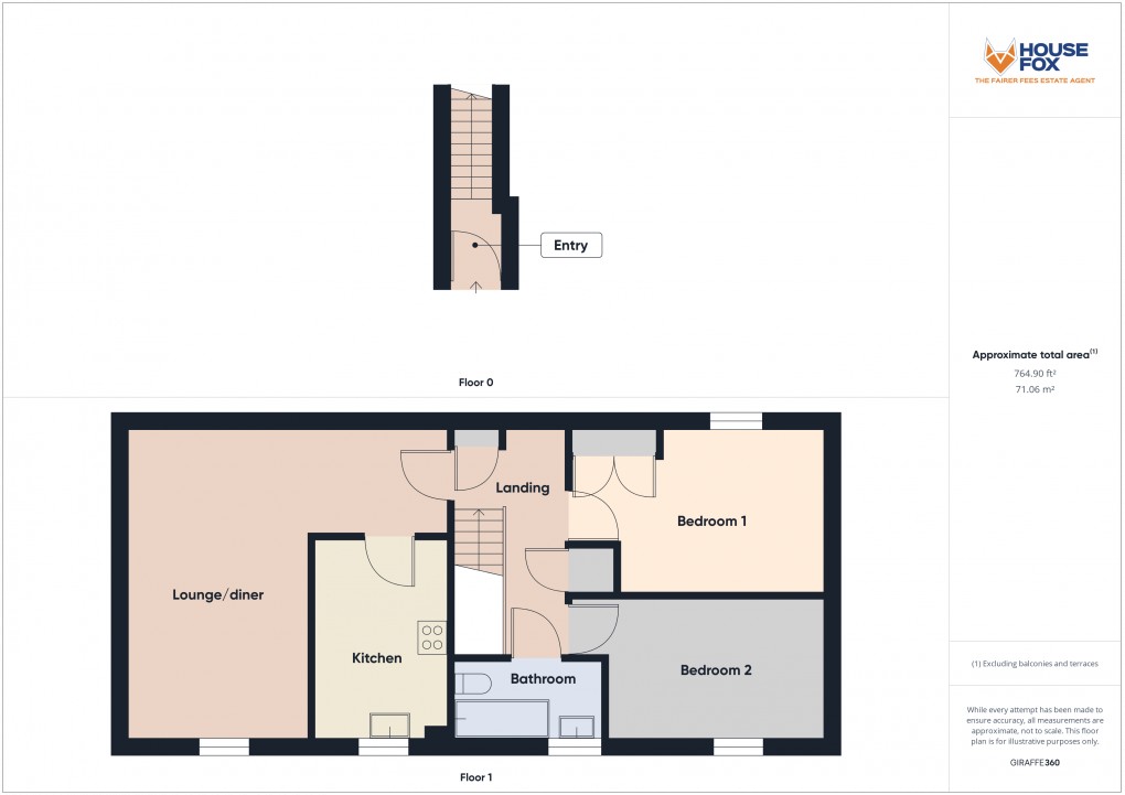 Floorplan for Portishead, Bristol, Somerset