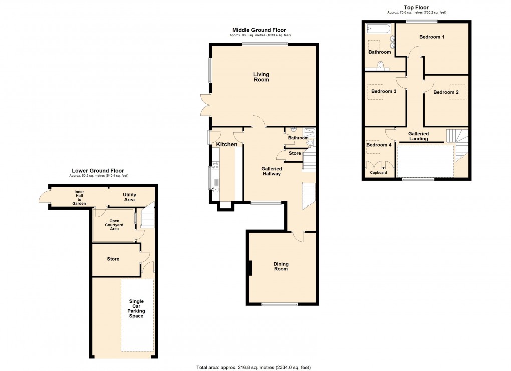 Floorplan for High Street, Banwell, Somerset