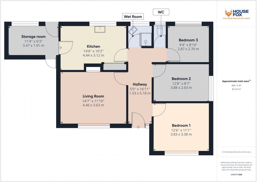 Floorplan for Nailsea, Bristol, Somerset