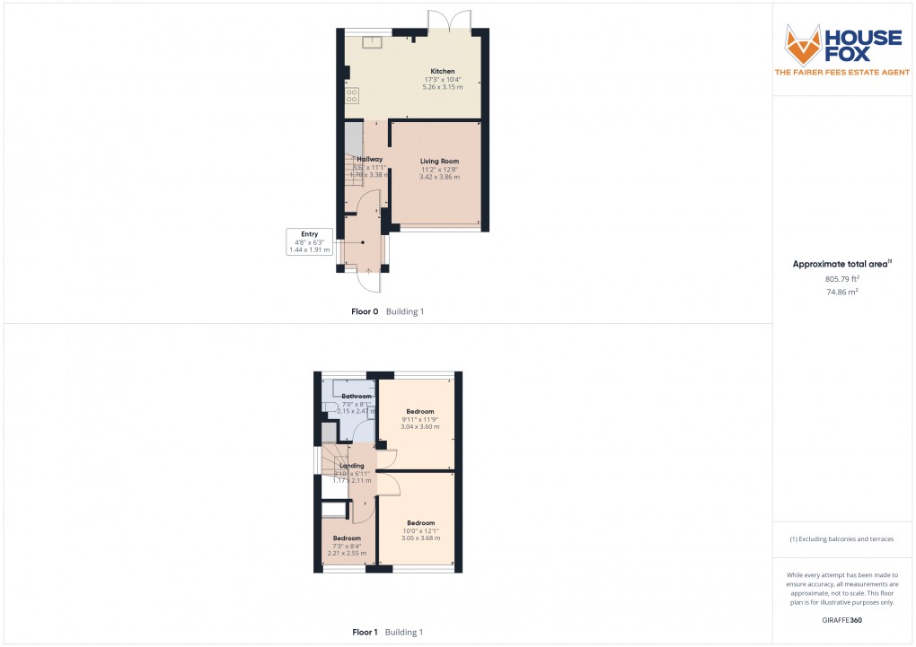 Floorplan for Yatton, Bristol, Somerset