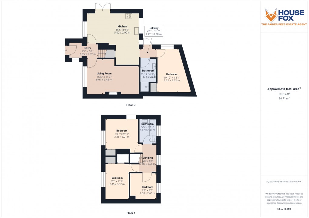 Floorplan for Locking, Weston-Super-Mare, Somerset