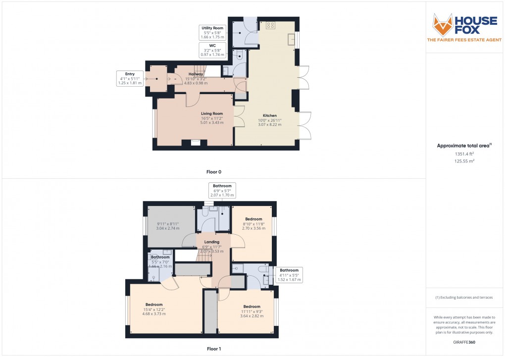 Floorplan for Wick St Lawrence, Weston-Super-Mare, Somerset