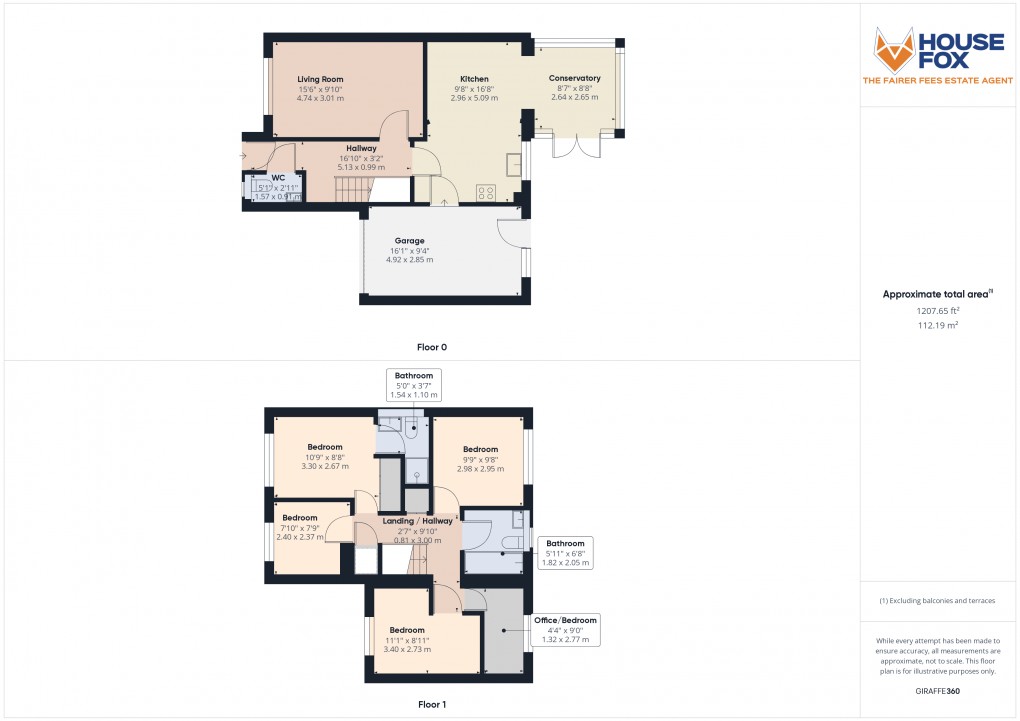 Floorplan for Portishead, Bristol, Somerset