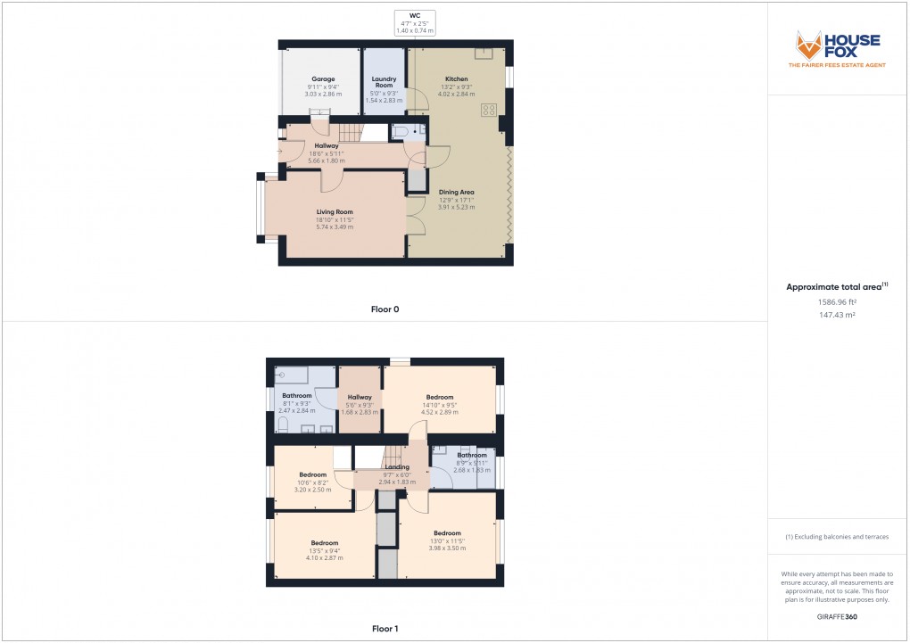 Floorplan for Pendlesham Gardens, Milton Hillside,  Weston-Super-Mare, Somerset