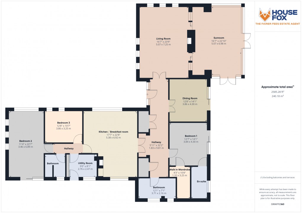 Floorplan for Congresbury, Bristol, Somerset