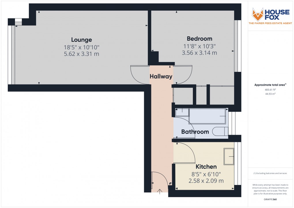 Floorplan for Eastfield Park, Weston-Super-Mare, Somerset