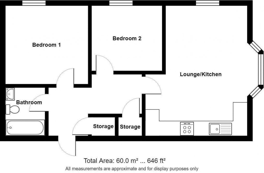 Floorplan for Carousel Lane, Weston Village, Weston-Super-Mare, Somerset