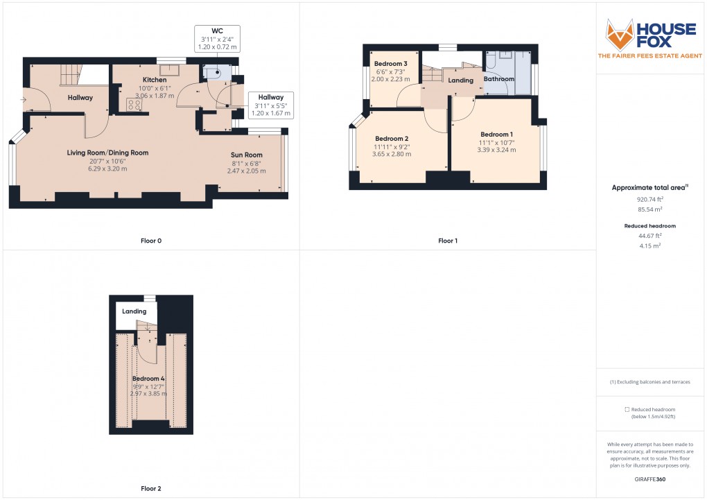 Floorplan for Madam Lane, Worle,  Weston-Super-Mare, Somerset