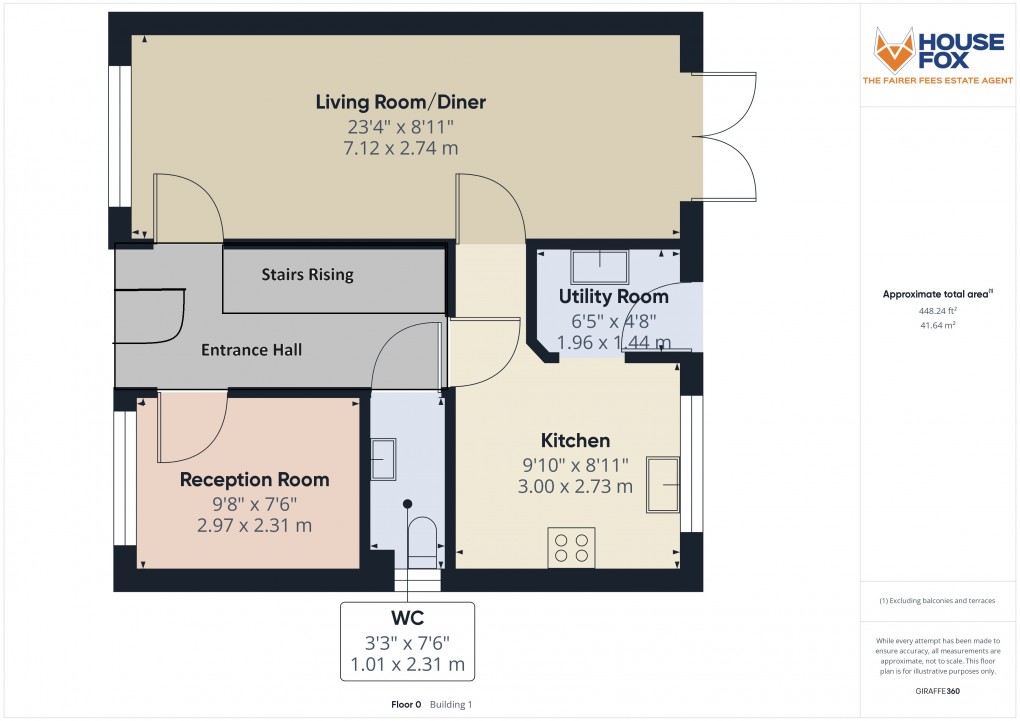 Floorplan for Pollard Road, Weston-Super-Mare, Somerset