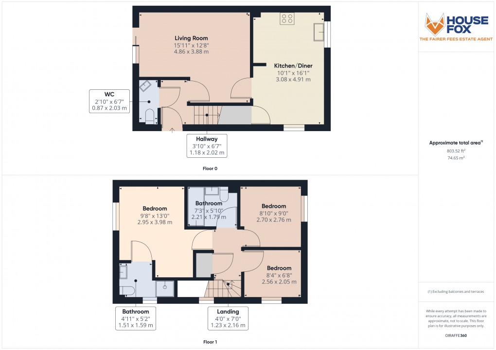 Floorplan for West Wick, Weston-Super-Mare, Somerset