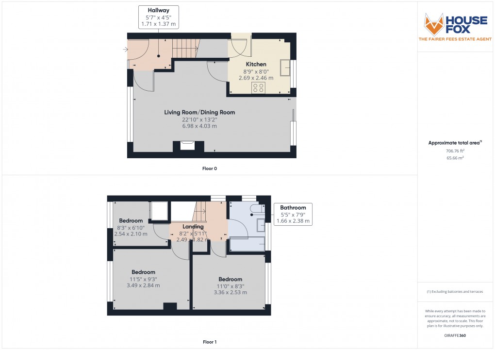 Floorplan for Mallard Walk, Worle, Weston-Super-Mare, Somerset