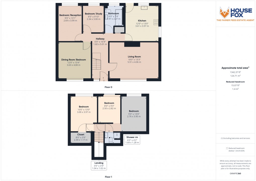 Floorplan for Beechmount Drive, Weston-Super-Mare, Somerset