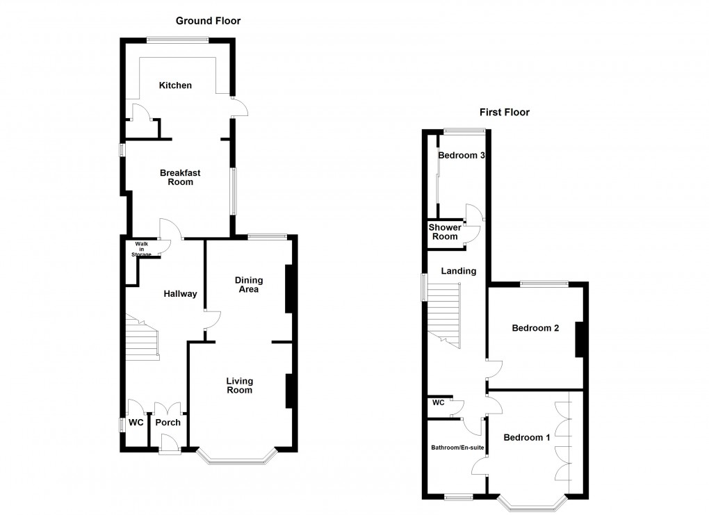 Floorplan for Severn Road, Weston-Super-Mare, Somerset