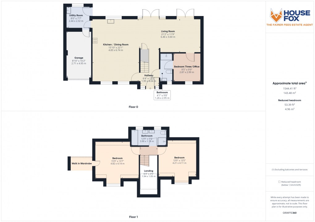 Floorplan for Nortons Wood Lane, Clevedon, Somerset