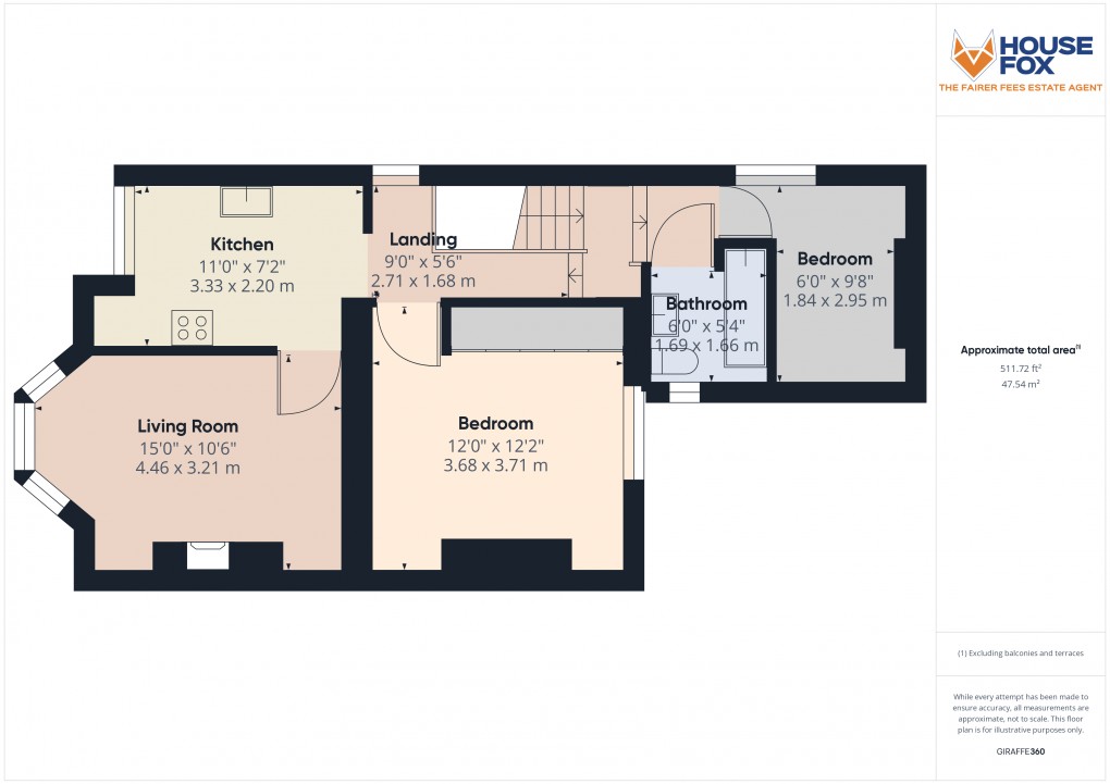 Floorplan for Moorland Road, Weston-Super-Mare, Somerset