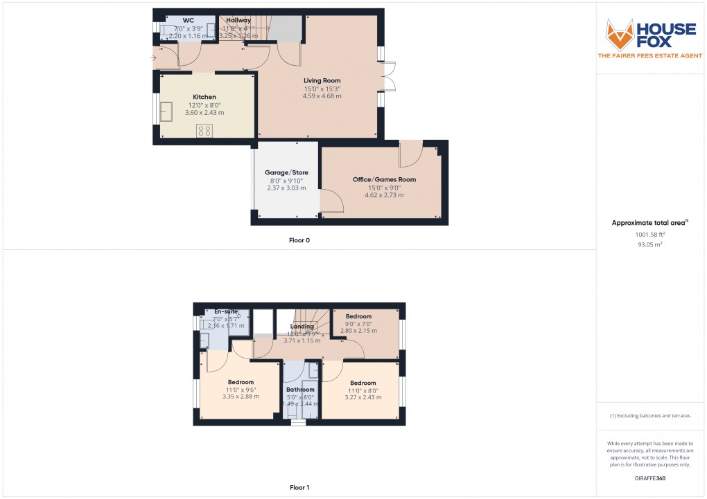 Floorplan for Lincoln Lane, Haywood Village, Weston-Super-Mare, Somerset