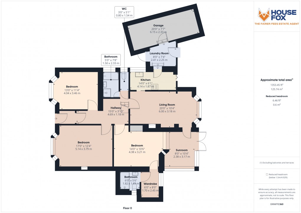 Floorplan for Woodcliff Avenue, Milton Weston-Super-Mare, Somerset