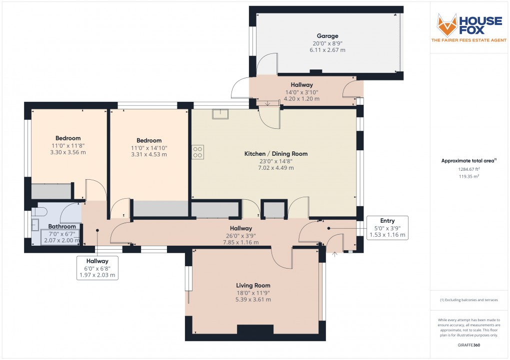 Floorplan for Kewstoke, Weston-Super-Mare, Somerset