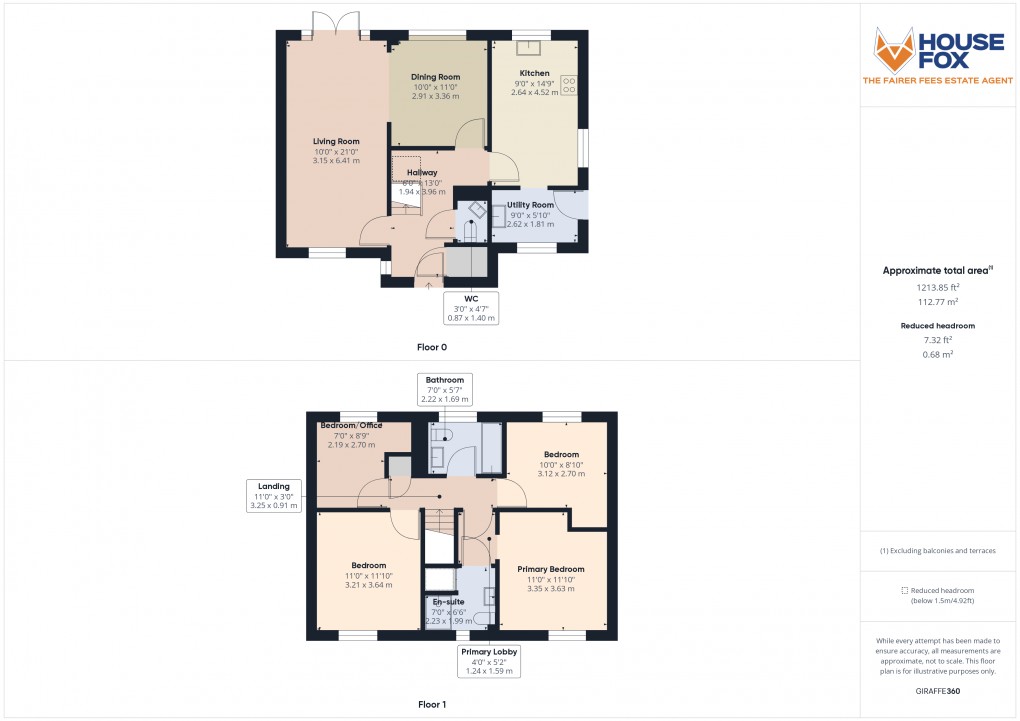 Floorplan for West Wick, Weston-Super-Mare, Somerset