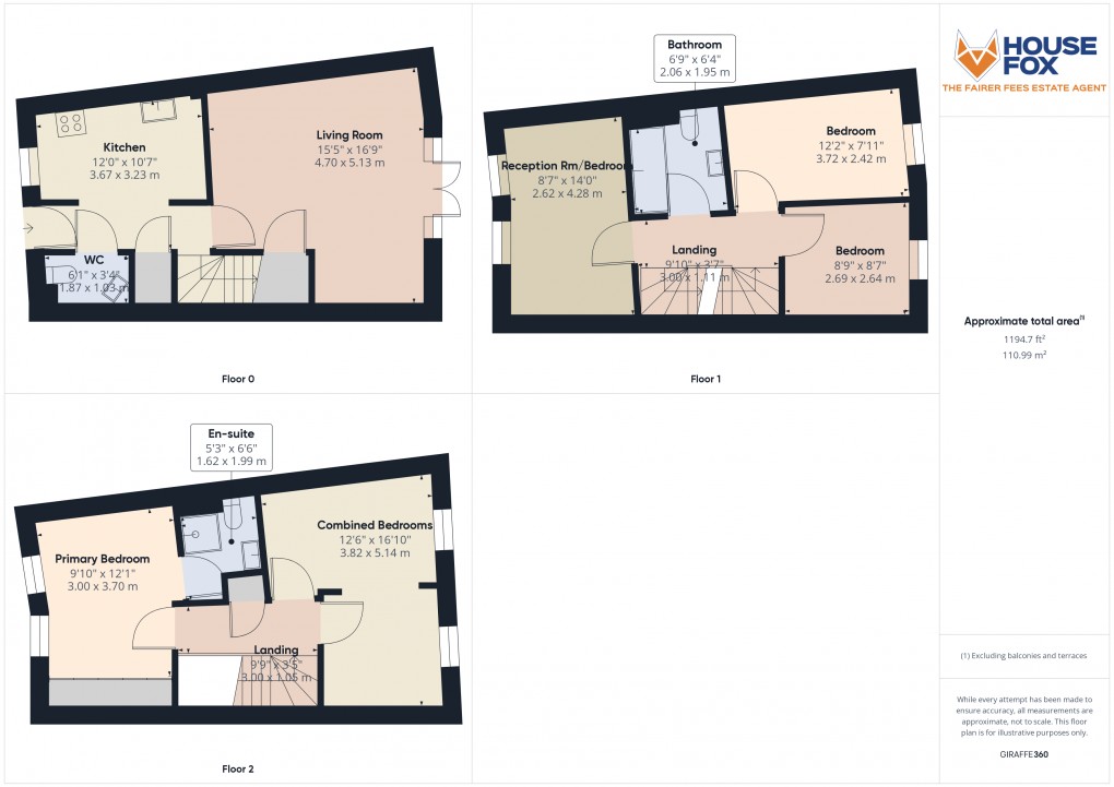 Floorplan for Longridge Way, Weston Village, Weston-Super-Mare, Somerset