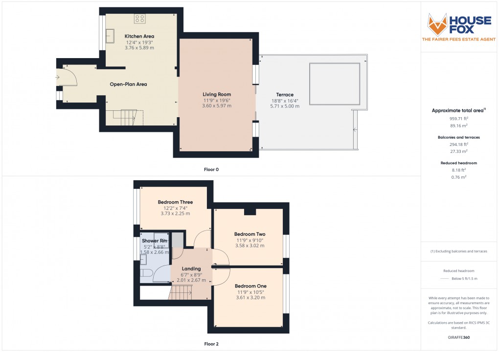 Floorplan for Maple Drive, Burnham-on-Sea, Somerset