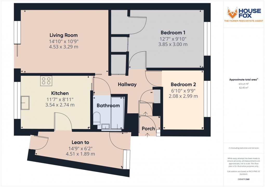 Floorplan for Waits Close, Banwell, Somerset