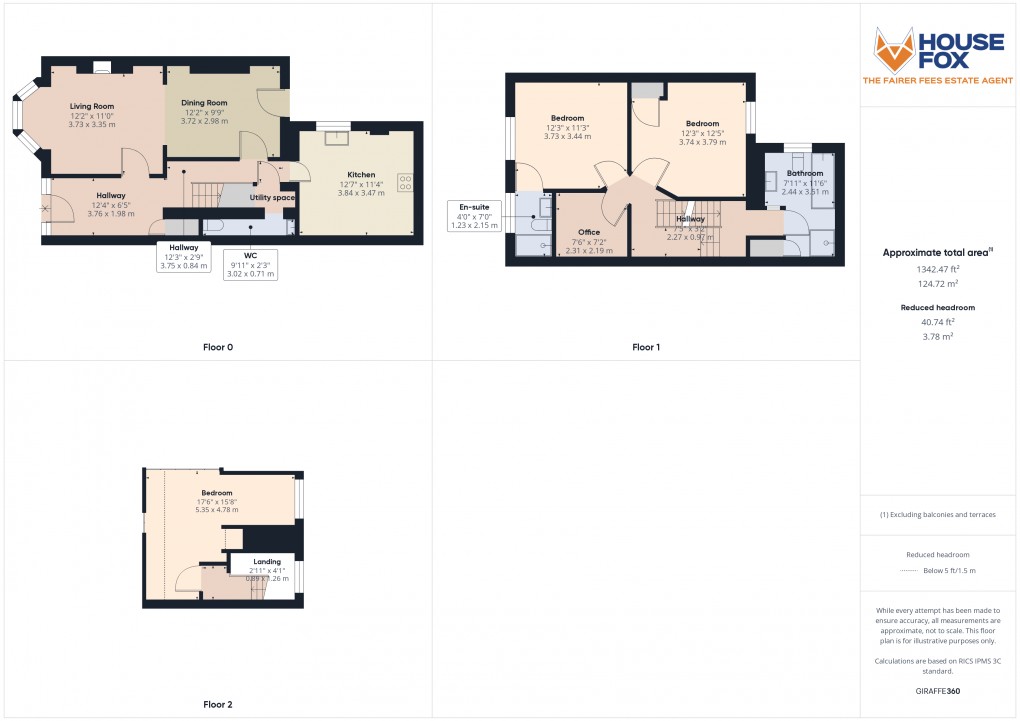 Floorplan for Uphill, Weston-Super-Mare, Somerset