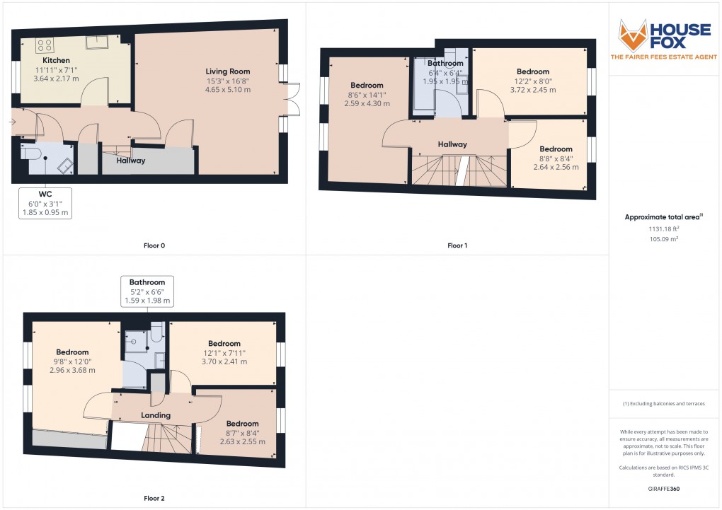 Floorplan for Longridge Way, Weston Village, Weston-Super-Mare, Somerset