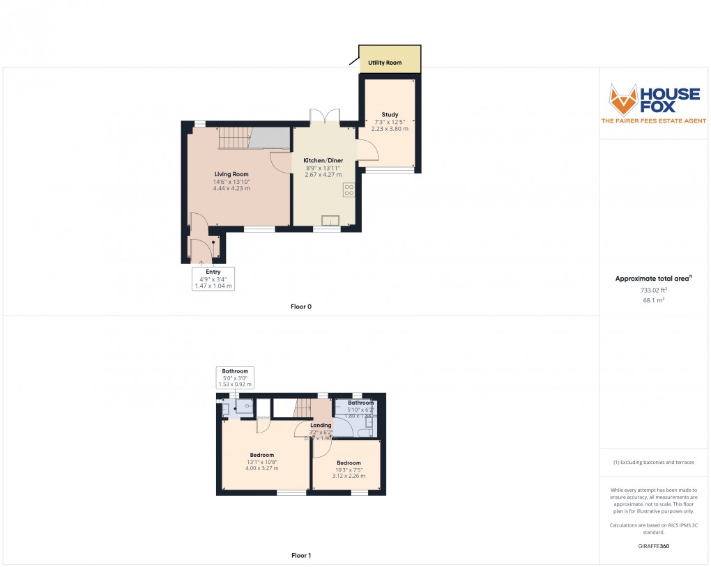 Floorplan for Wick St Lawrence, Weston-Super-Mare, Somerset