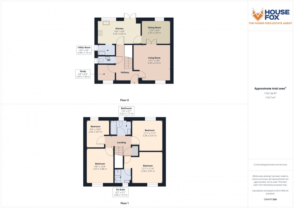 Floorplan for Polestar Way, Weston-Super-Mare, Somerset