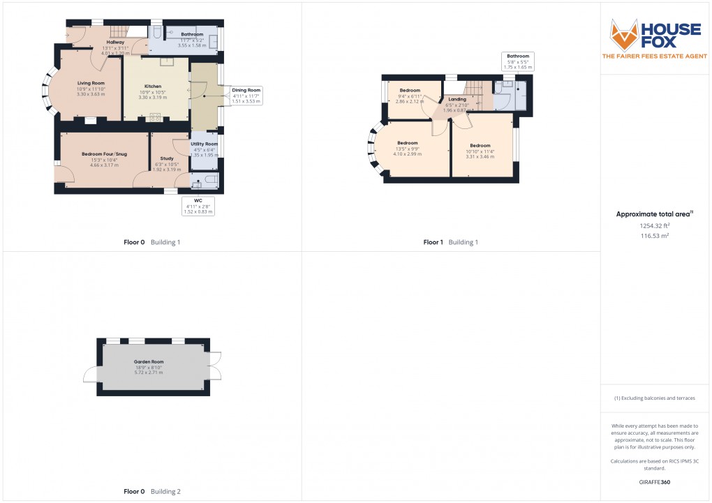 Floorplan for Uphill, Weston-Super-Mare, Somerset