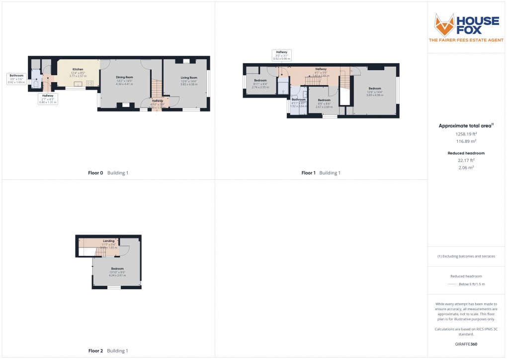 Floorplan for Greenwood Road, Worle, Weston-Super-Mare, Somerset