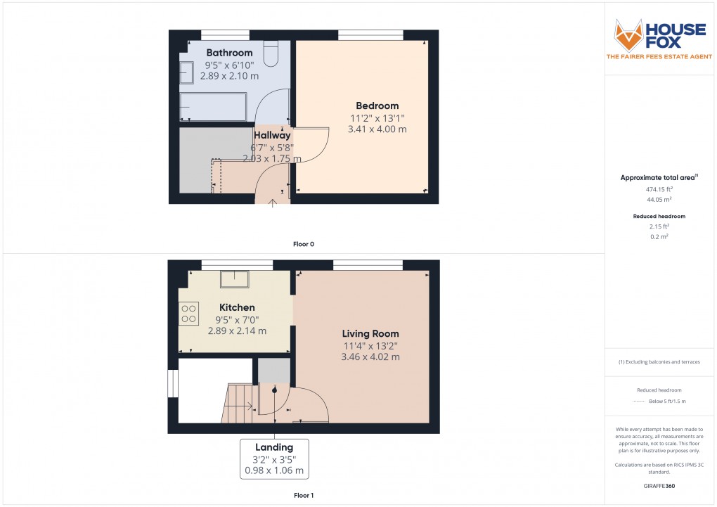 Floorplan for Ashcombe Park Road, Weston-Super-Mare, Somerset