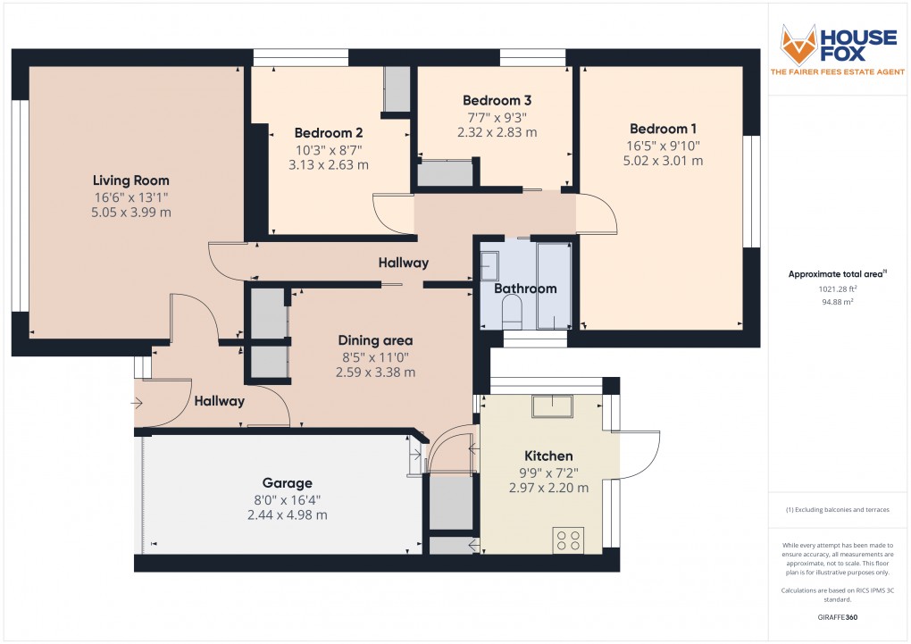 Floorplan for Locking, Weston-Super-Mare, Somerset