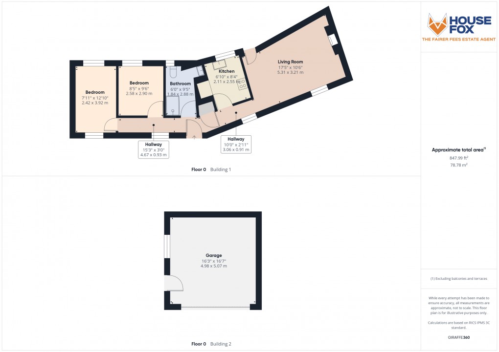 Floorplan for Bleadon, Weston-Super-Mare, Somerset