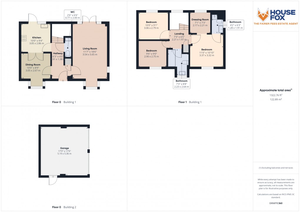 Floorplan for Backwell, Bristol, Somerset