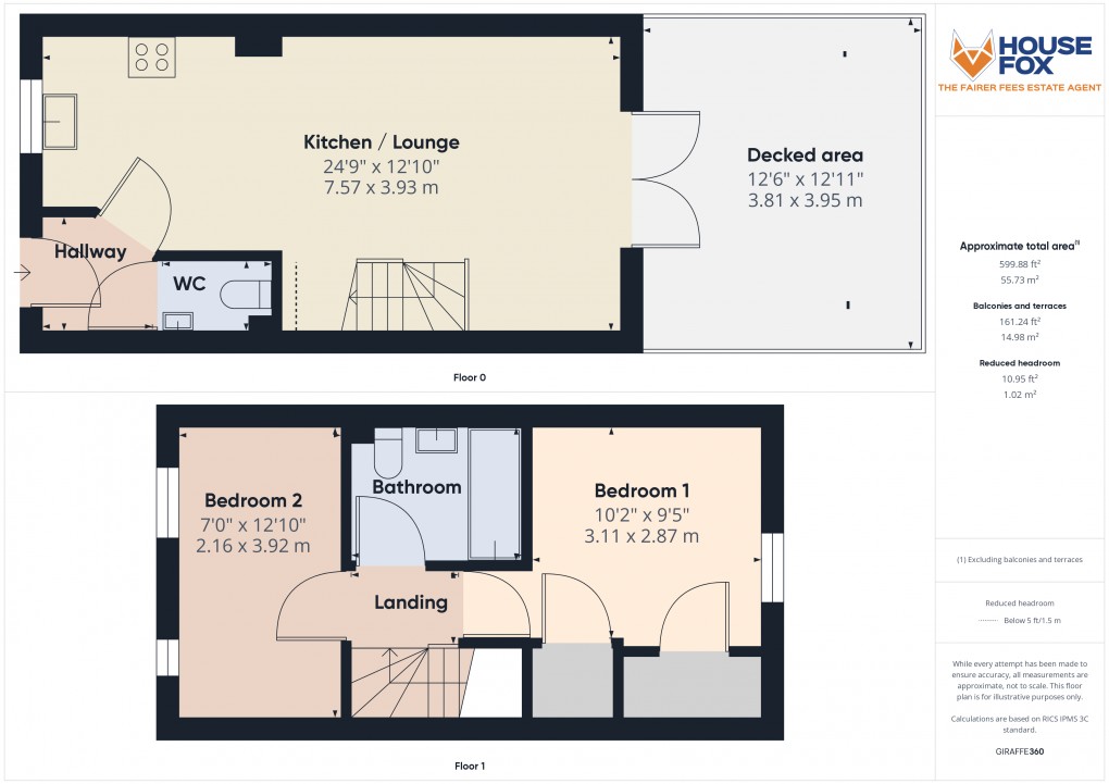 Floorplan for Cougar Road, Haywood Village, Weston-Super-Mare, Somerset