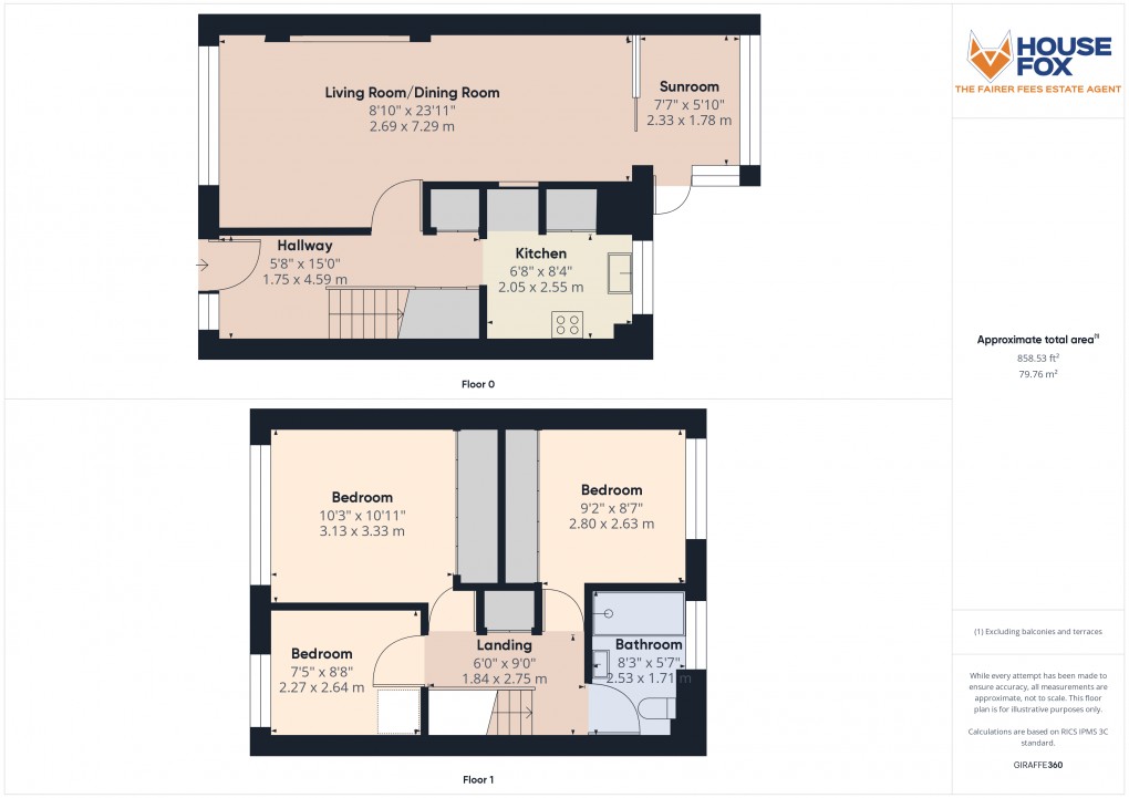 Floorplan for Silverberry Road, Weston-Super-Mare, Somerset