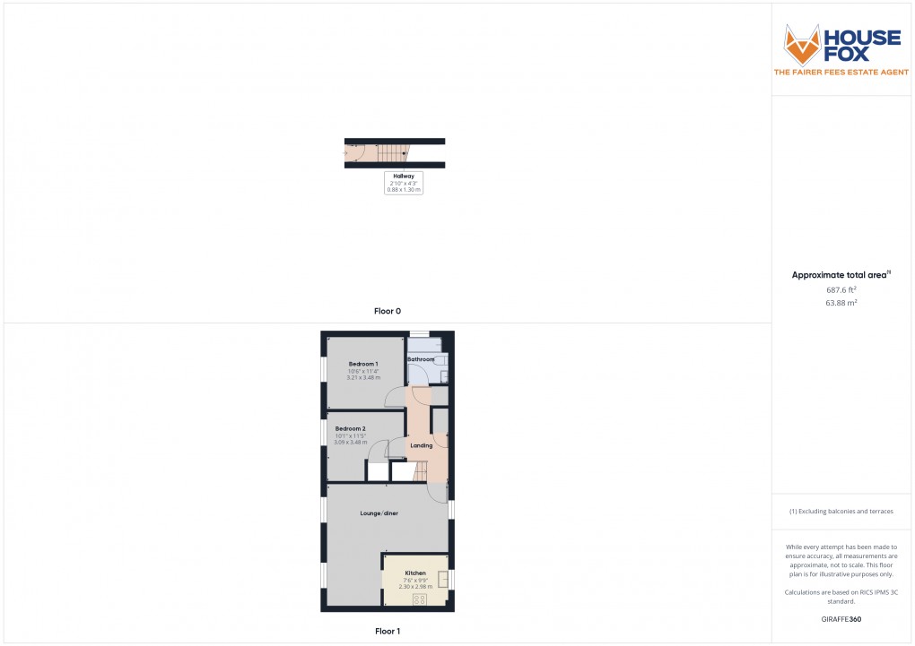 Floorplan for Longridge Way, Weston Village, Weston-Super-Mare, Somerset