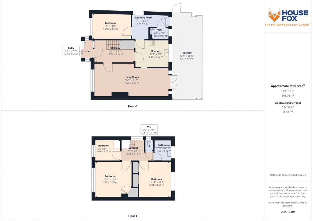 Floorplan for Haversham Close, Milton, Weston-Super-Mare, Somerset