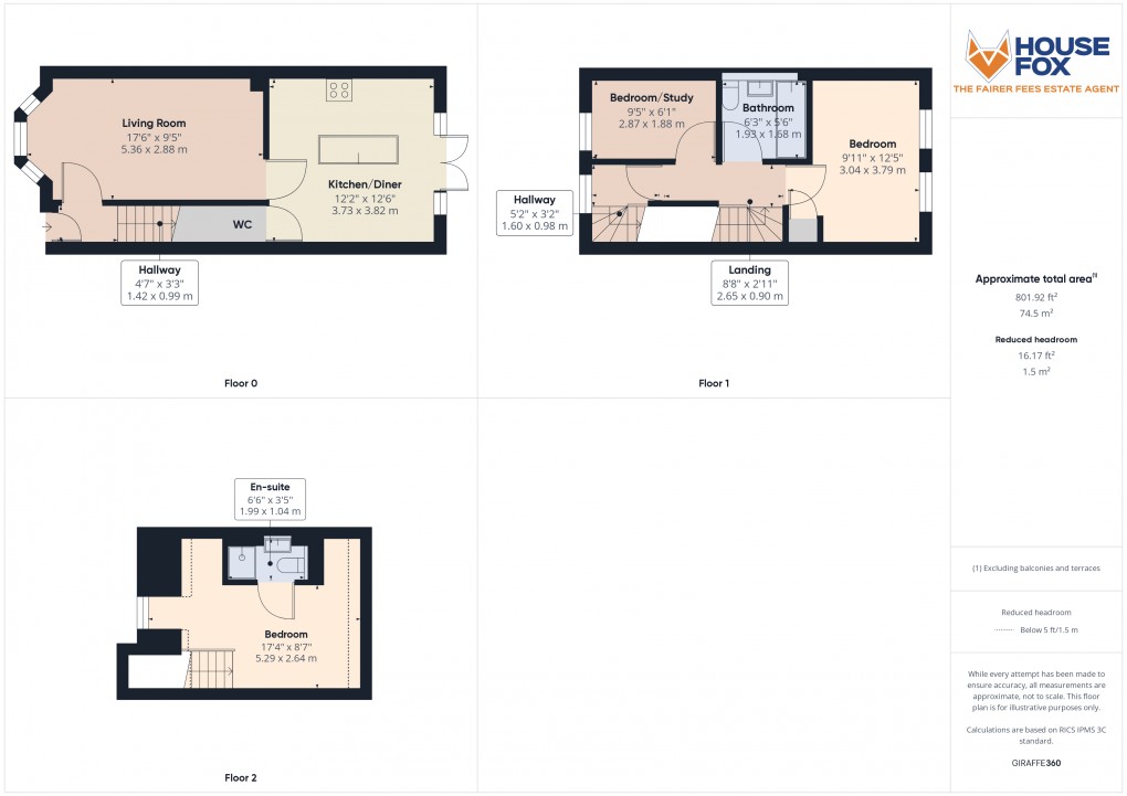 Floorplan for Berrow Road, Burnham-on-Sea, Somerset