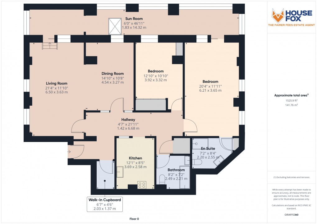 Floorplan for Beach Road, Weston-Super-Mare, Somerset