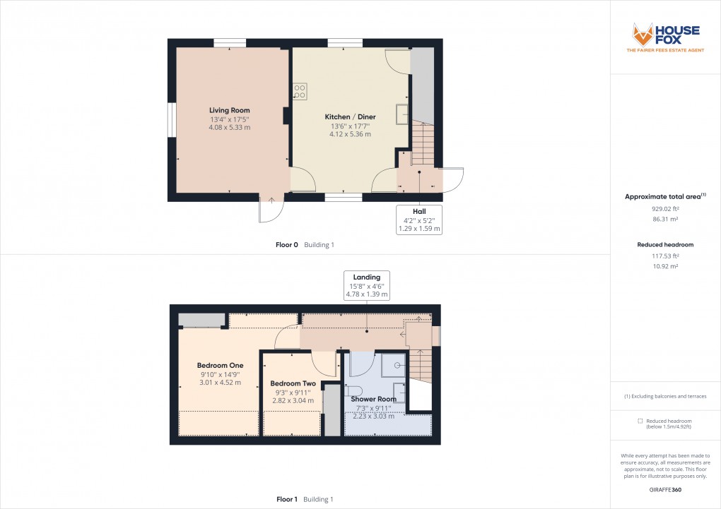 Floorplan for Middle Stoughton, Wedmore, Somerset