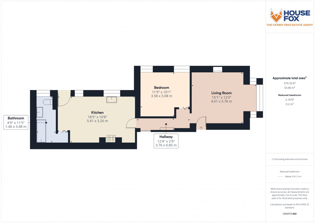 Floorplan for Drove Road, Weston-Super-Mare, Somerset