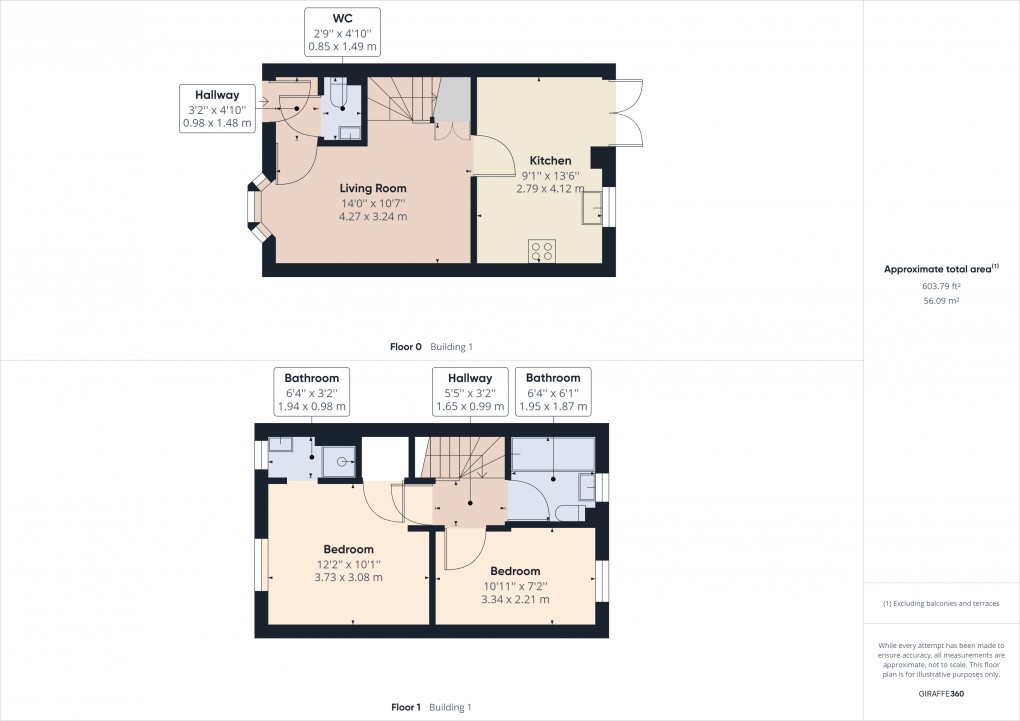 Floorplan for Boundary Road, Weston Village, Weston-Super-Mare, Somerset