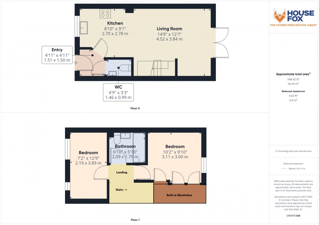 Floorplan for Haywood Village, Weston-super-mare, North Somerset