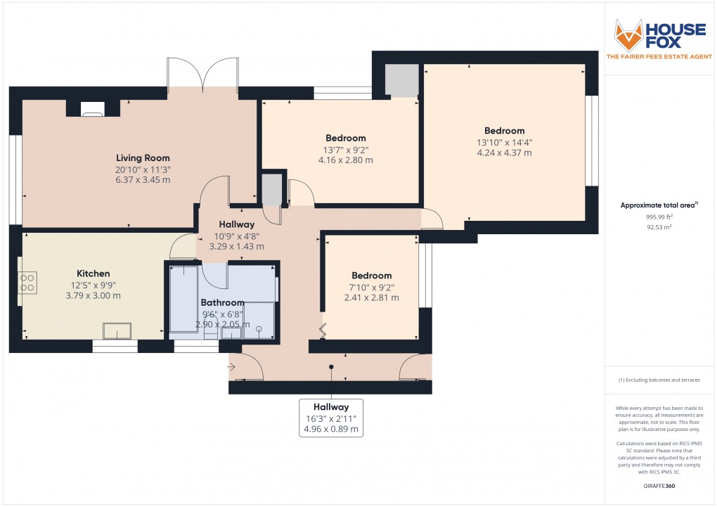 Floorplan for Moor Lane, Weston-Super-Mare, Somerset