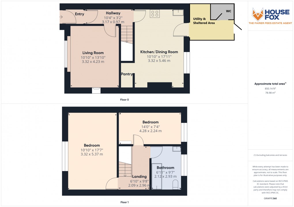 Floorplan for Coronation Road, Worle,  Weston-Super-Mare, Somerset